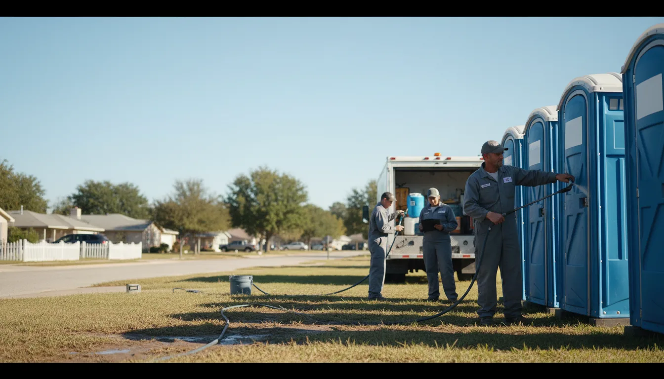Long-Term Portable Toilet Rental in Hartford, MI near me